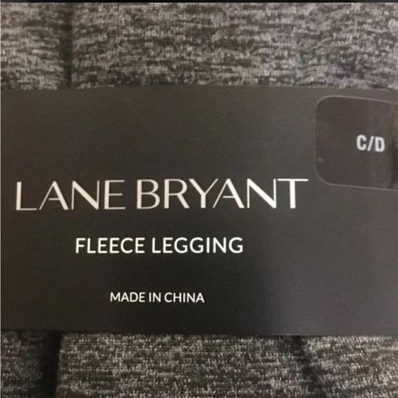Lane Bryant fleece leggings. Size 2X - Picture 3 of 3
